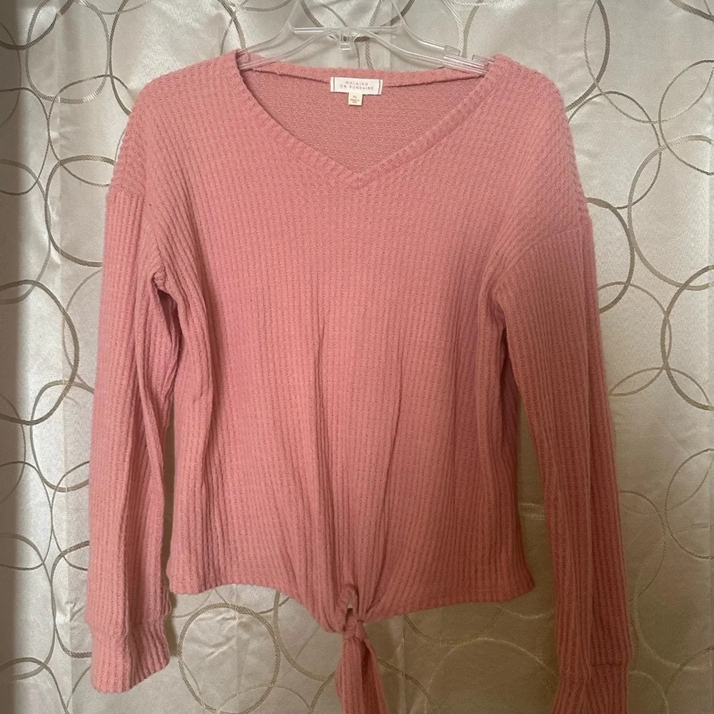 Pink Sweater